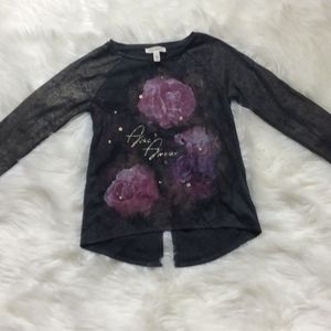 Jessica Simpson Brand Floral Shirt